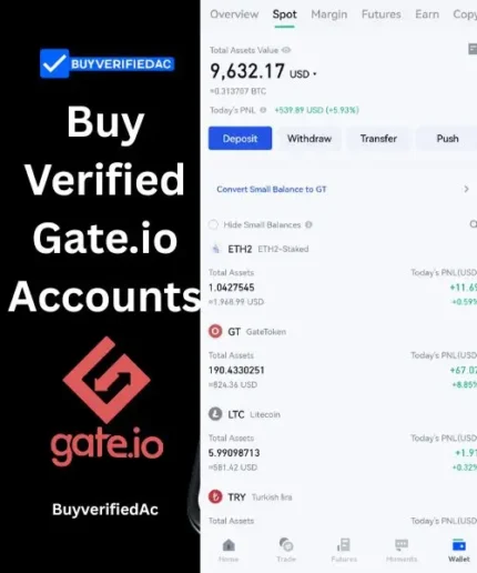 Buy Verified Gate.io Accounts