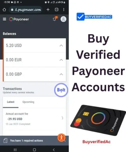 Buy Verified Payoneer Accounts Online