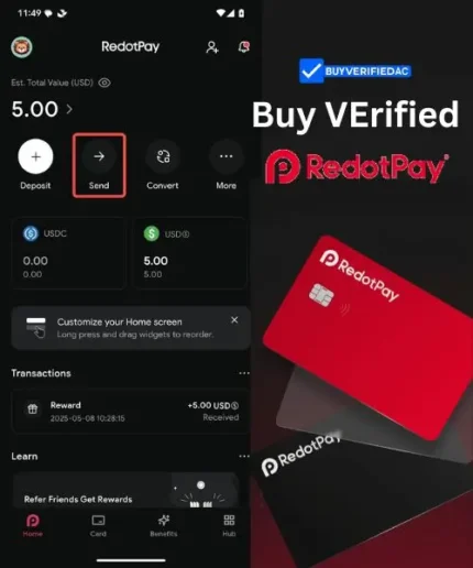 Buy Verified Redotpay Accounts online