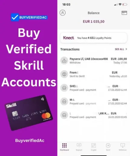 Buy Verified Skrill Accounts Online