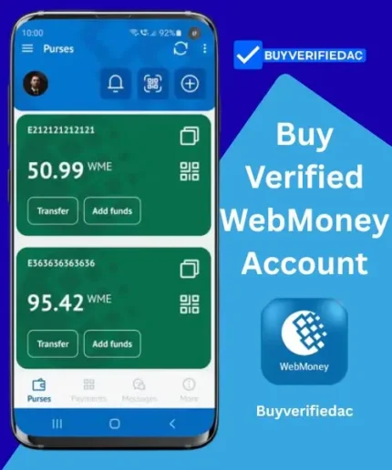 Buy Verified WebMoney Account