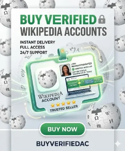Buy wikipedia accounts Online