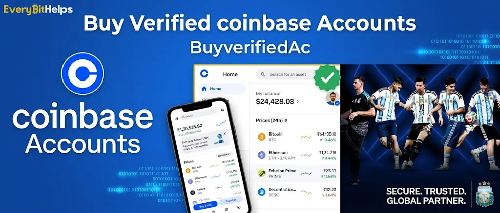 Verified Coinbase Accounts Easily
